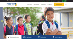 Desktop Screenshot of phxschools.org
